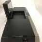 Black overhead video rear entertainment system. DVD and LCD display screen