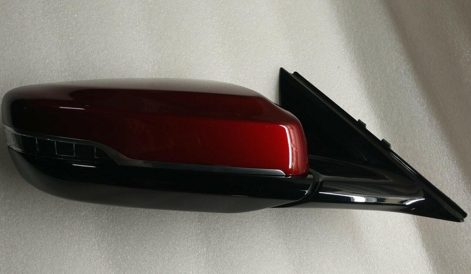 2016-2018 CT6 red RH power door mirror. Passenger side +BSM +Light