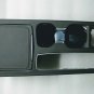 Cadillac XT4 center floor seat console cupholder leather & plastic trim piece