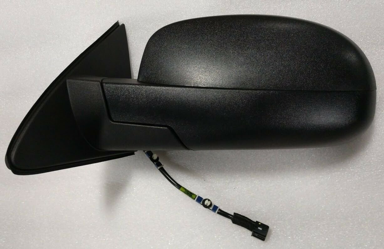 Black textured LH door mirror. Driver side OEM. Some 2016 2017 2018 Suburban