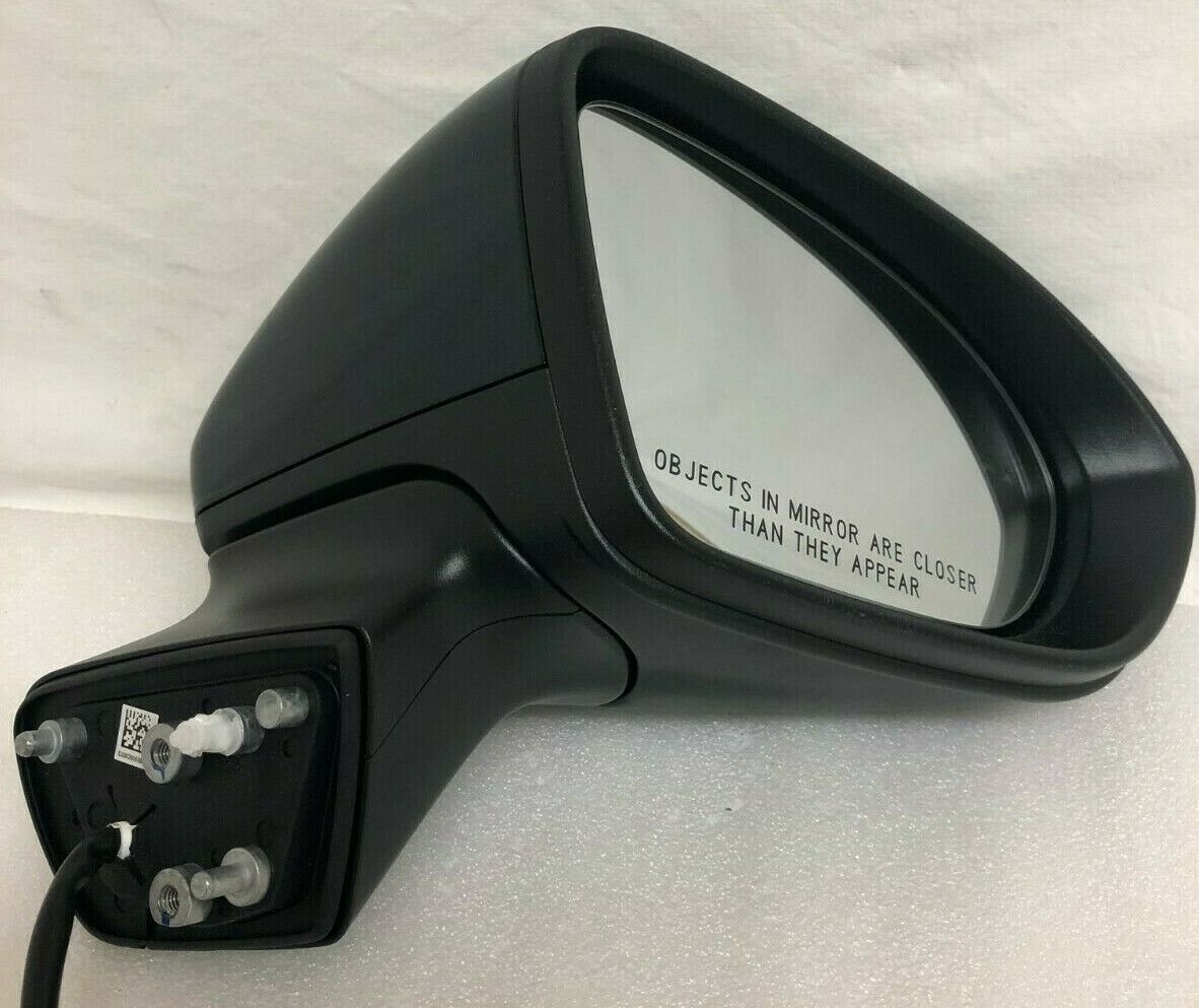 2016-18 Chevy Cruze dark gray RH power door mirror w/ signal +BSM. Passenger OEM