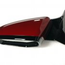 2016+ CT6 LH power door mirror painted red. Driver left side +BSM +Light