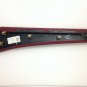 Morello red leather LH side trim piece for Cadillac CTS 2014-2018 center console