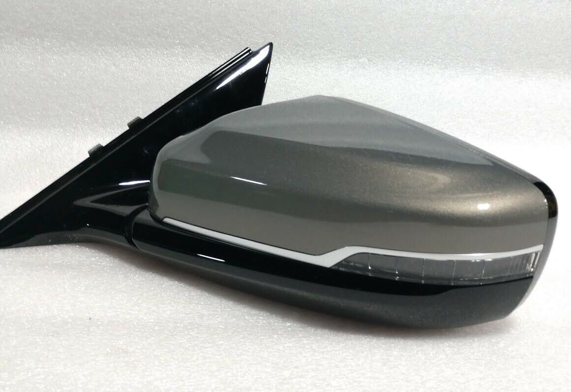 2016+ CT6 LH power door mirror painted bronze. Driver side +BSM +Camera +Light