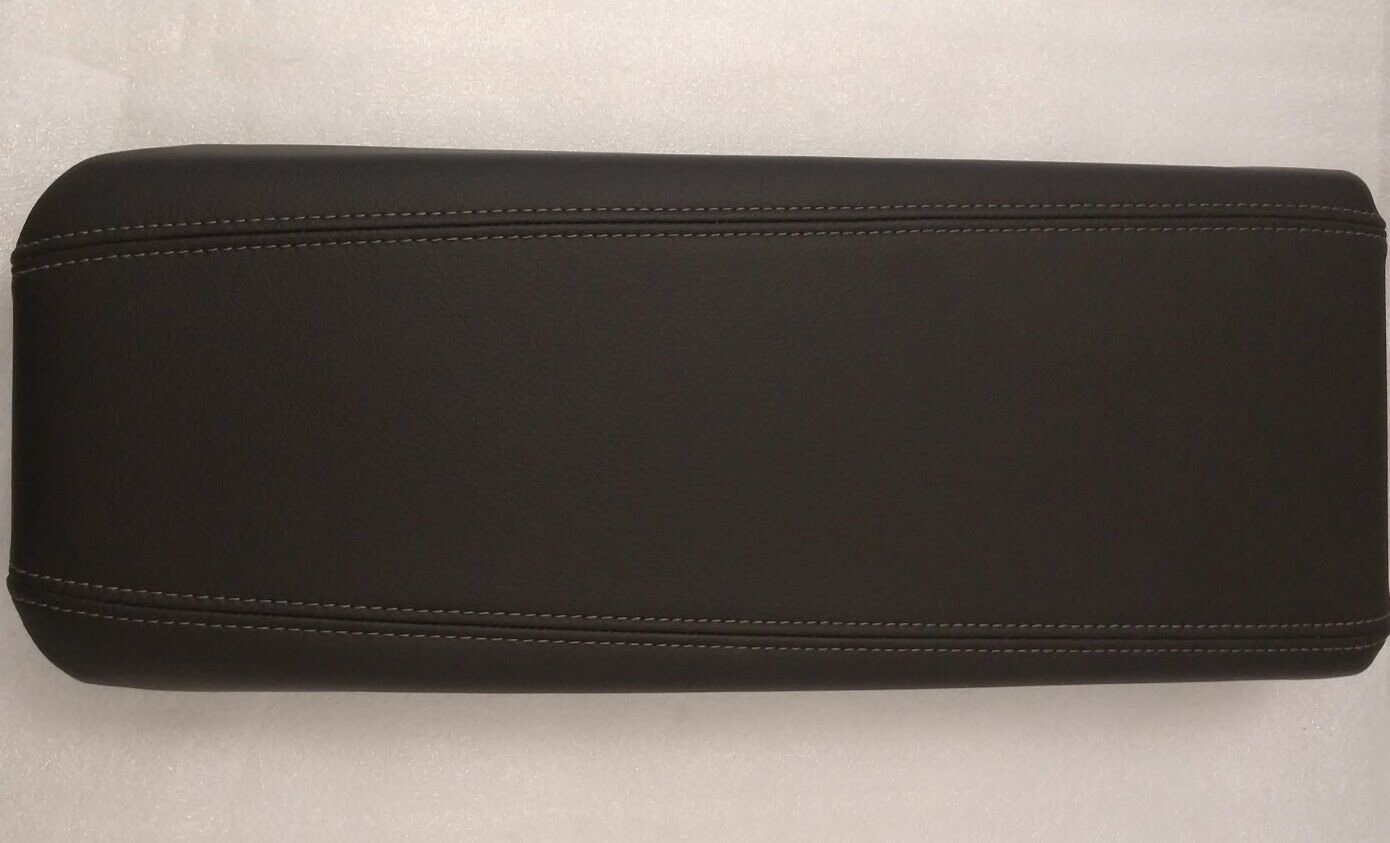 OEM Jet Black center console leather armrest lid for 2019+ Cadillac XT4