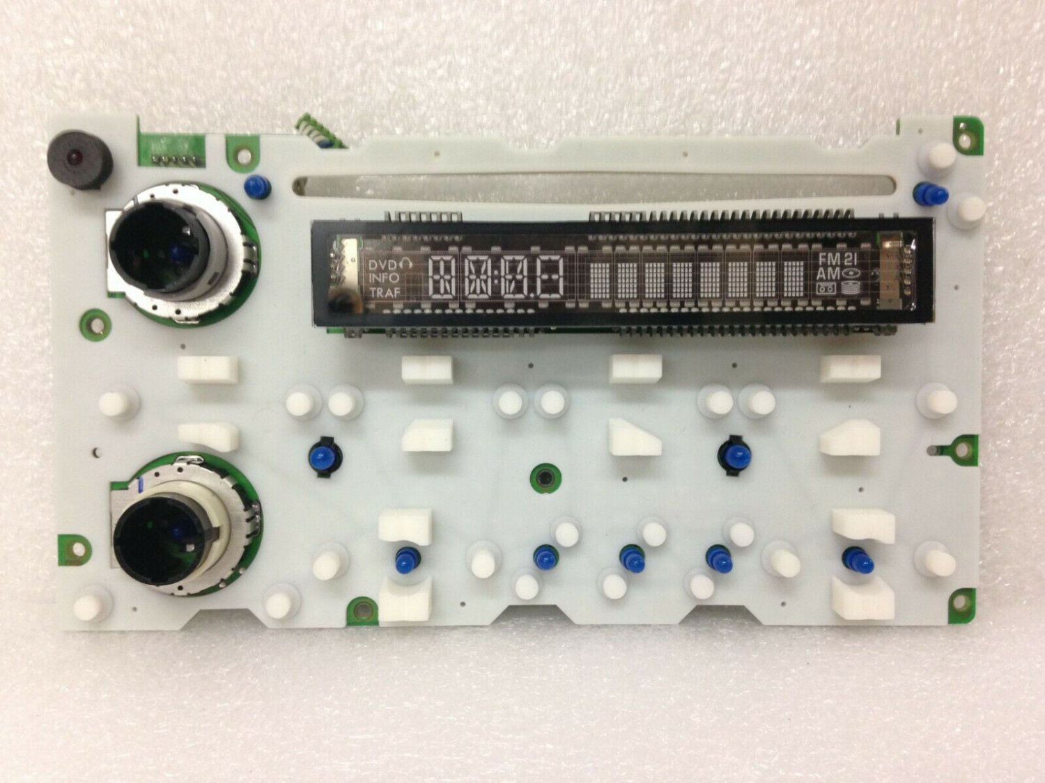 Saab radio control display board.Lights burnt out? Solve it w/ this new OEM part