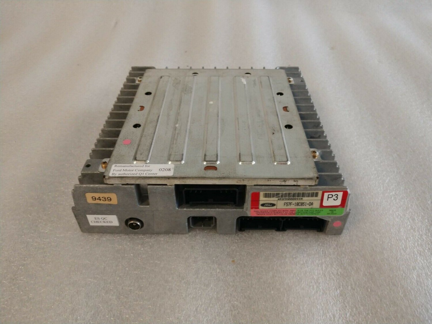 OEM factory original amplifier for Ford Explorer. Remanufactured amp