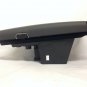 CTS 2014-2018 jet black gray leather armrest console lid & storage bin.OEM