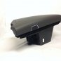 CTS 2014-2018 jet black gray leather armrest console lid & storage bin.OEM