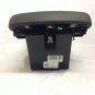CTS 2014-2018 jet black gray leather armrest console lid & storage bin.OEM