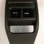 Cadillac XT4 center floor seat console rear tail end piece panel w/ vents