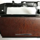 XTS 2013-2018 wood grain sapele floor console cupholder cover trim piece +insert