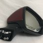 2016-18 Chevy Cruze red RH power door mirror w/ signal +BSM. Passenger side OEM