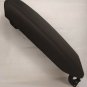 Jet black center console leather armrest lid w/ tan stitching for Cadillac XT4