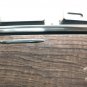 Buick Enclave brown woodgrain center floor seat console cupholder trim w/ chrome