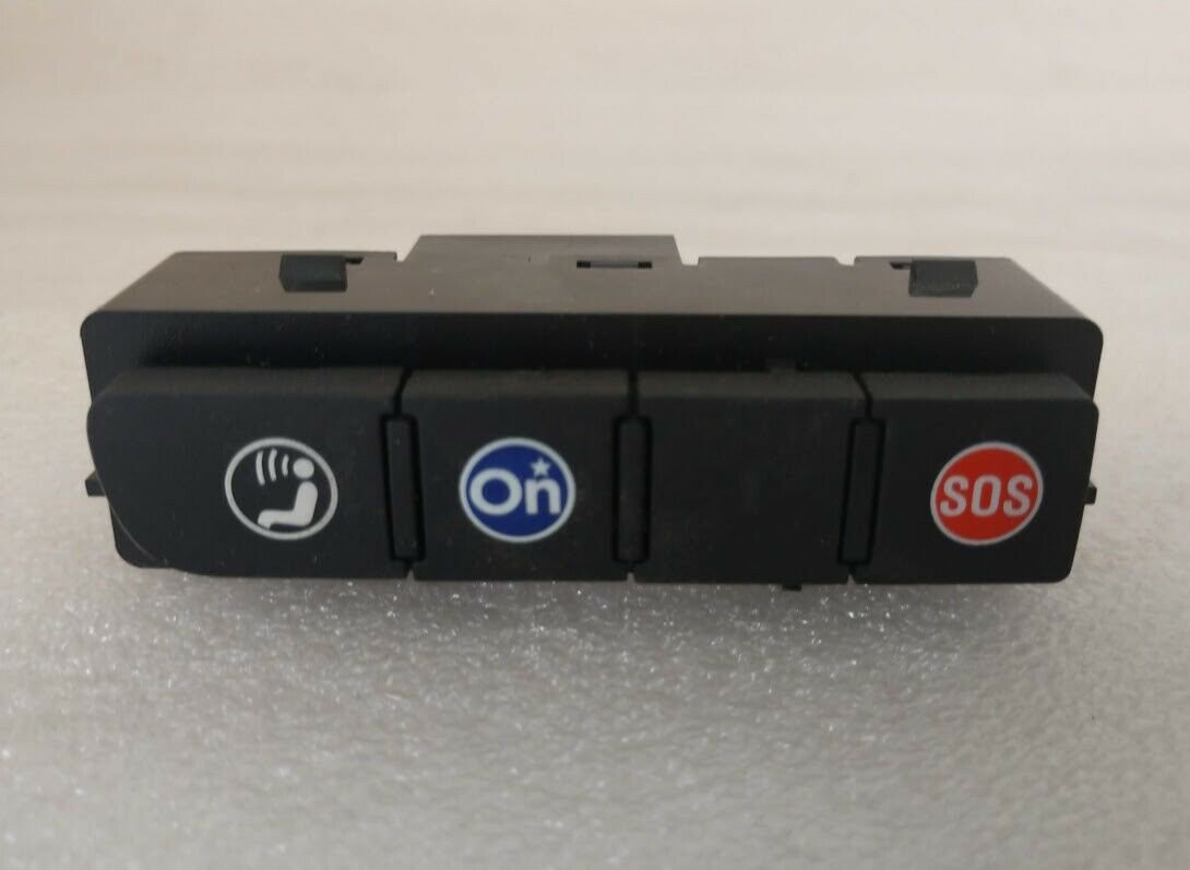 OnStar control call switch asm module for some 2017+ GM overhead consoles. NEW