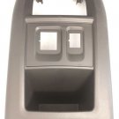 Chevy Traverse jet black center console tail section rear end cap. New take-off