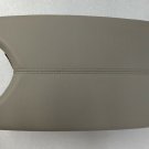 ATS 2013-18 light platinum leather armrest console lid, latch & storage bin. OEM