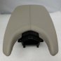 ATS 2013-18 light platinum leather armrest console lid, latch & storage bin. OEM