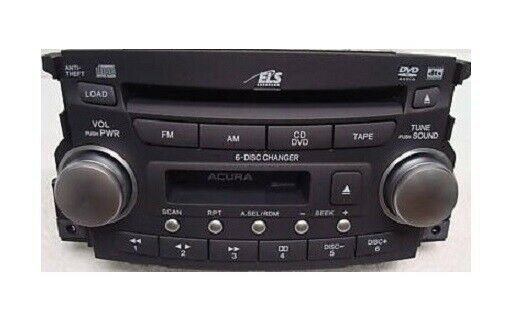 Factory original CD6 DVD radio for some 2004-2006 Acura TL. NEW C01 1TB3 stereo