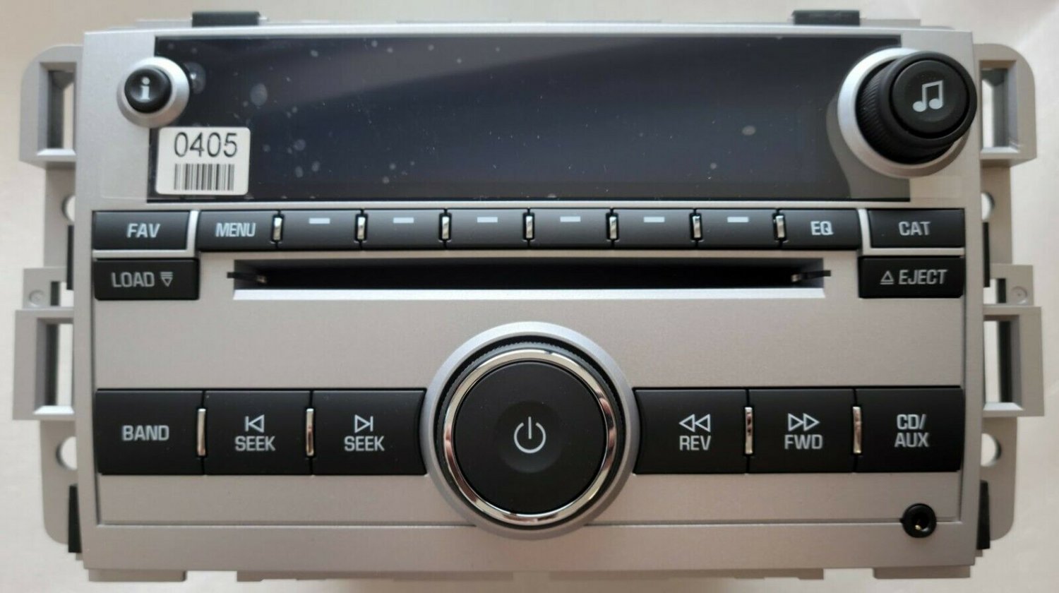 Chevy Equinox 2008 CD6 MP3 XM capable radio. OEM CD stereo. NEW factory original