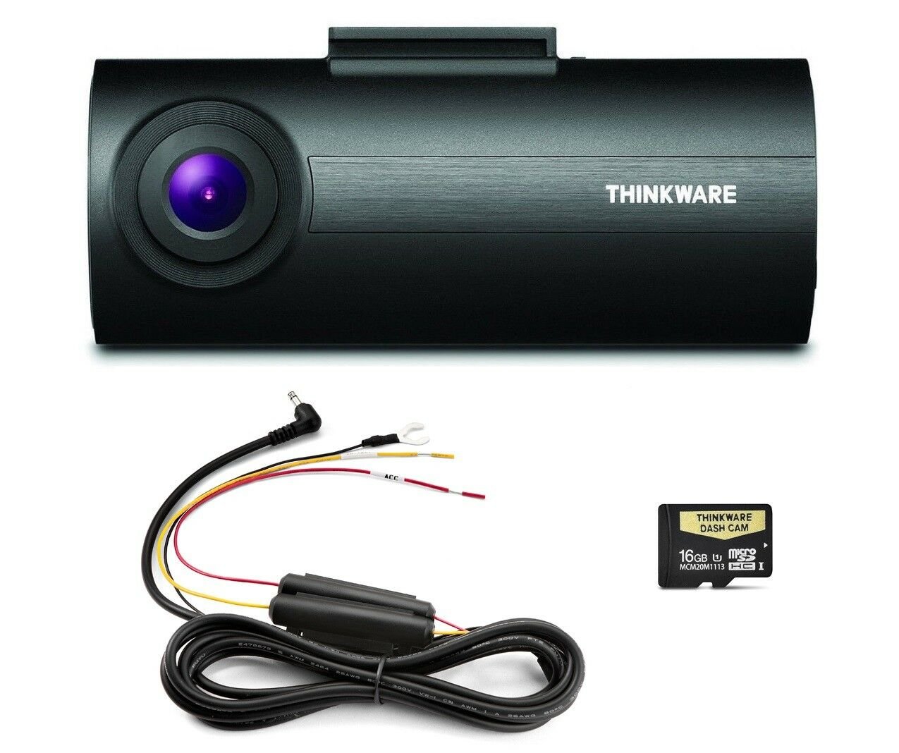 Thinkware FA10 16GB 1080P HD Dash Camera DVR with fail-safe recording