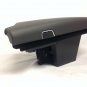 CTS-V 2014-2018 black leather suede armrest console lid +storage bin.Yellow gold