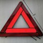 LARGE (17") advance warning triangle reflector safety hazard road sign kit +case