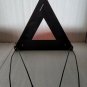 LARGE (17") advance warning triangle reflector safety hazard road sign kit +case