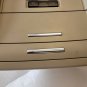 GM SUV tan overhead roof console w/ HomeLink door opener, liftgate knob, lights
