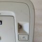GM SUV tan overhead roof console w/ HomeLink door opener, liftgate knob, lights