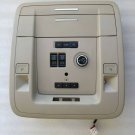GM SUV tan overhead roof console w/ HomeLink door opener, liftgate, sunroof etc