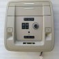 GM SUV tan overhead roof console w/ HomeLink door opener, liftgate, sunroof etc