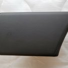 CTS 2014-2018 jet black gray leather armrest console lid & storage bin. Blem