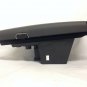 CTS 2014-2018 jet black gray leather armrest console lid & storage bin. Blem