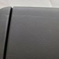 CTS 2014-2018 jet black gray leather armrest console lid & storage bin. Blem