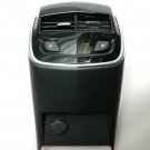 XTS 2013-2018 jet black center console tail section end cap w/ vents, seat heat