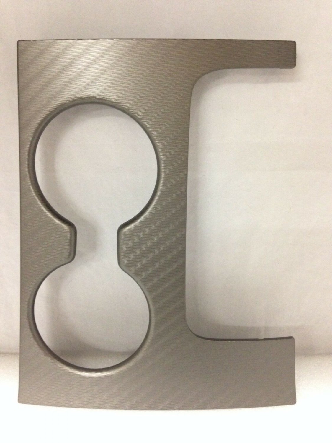 Impala 2014+ shift opening trim piece for center floor console. Metallic Herring