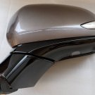 Bronze LH driver side door mirror w/ BSM BVM Camera. OEM for 2019-2020 Santa Fe