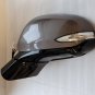 Bronze LH driver side door mirror w/ BSM BVM Camera. OEM for 2019-2020 Santa Fe