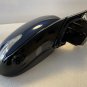 Blue RH passenger side door mirror w/ BSM BVM Camera. OEM for 2019-2021 Santa Fe