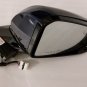 Blue RH passenger side door mirror w/ BSM BVM Camera. OEM for 2019-2021 Santa Fe