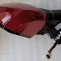 Red LH driver side door mirror w/ BSM + BVM Camera. OEM for 2019-2020 Santa Fe