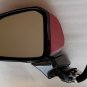 Red LH driver side door mirror w/ BSM + BVM Camera. OEM for 2019-2020 Santa Fe