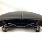 XTS 2013-2018 jet black leather center console armrest lid top. Gray stitching