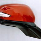 Orange RH passenger side door mirror w/ BVM Camera. OEM for 2019-2020 Santa Fe