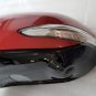Orange LH driver side door mirror w/ BSM BVM Camera. OEM for 2019-2021 Santa Fe
