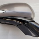 Bronze RH passenger side door mirror w/ BVM Camera. OEM for 2019-2020 Santa Fe