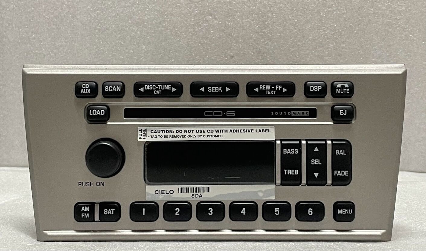 Lincoln LS CD6 radio. OEM factory original CD changer stereo for some 2004-2006