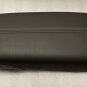 XTS 2013-2018 black leather center console armrest lid top with purple stitching